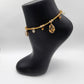 Cowry anklet